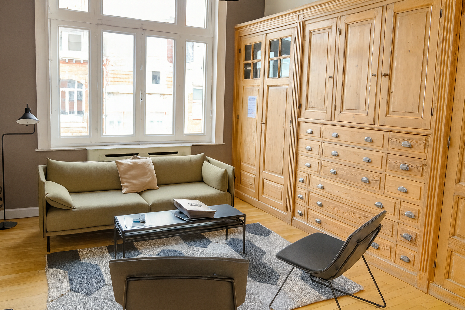 Vue du cabinet de consultation à proximité du parc Barbieux